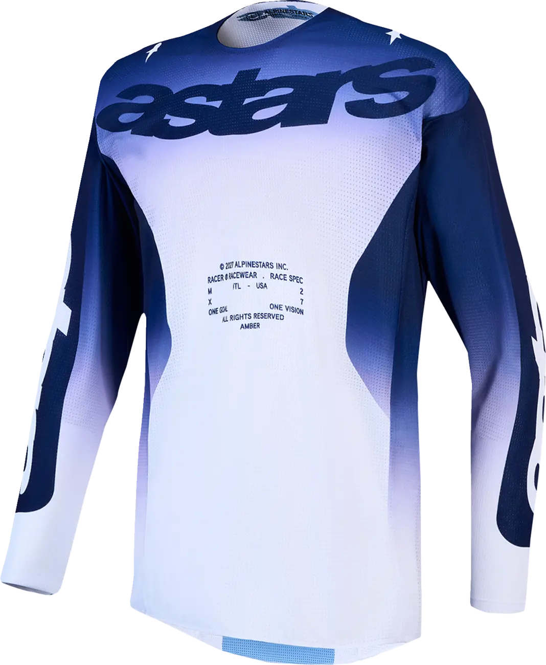 Alpinestars Racer Air Jersey Amber Blue/Navy/White