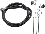 Drag Specialties Extended Brake Line Kit 50" Black Vinyl