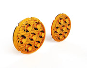 Denali D7 Led Lights Trioptic Lens Kit - Amber