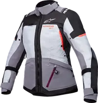 Alpinestars Stella Andes V4 Drystar Women's Textile Jacket - Black/Gray/Coral