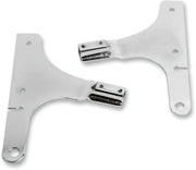 Cycle Visions Sissy Bar Side Plates - Chrome