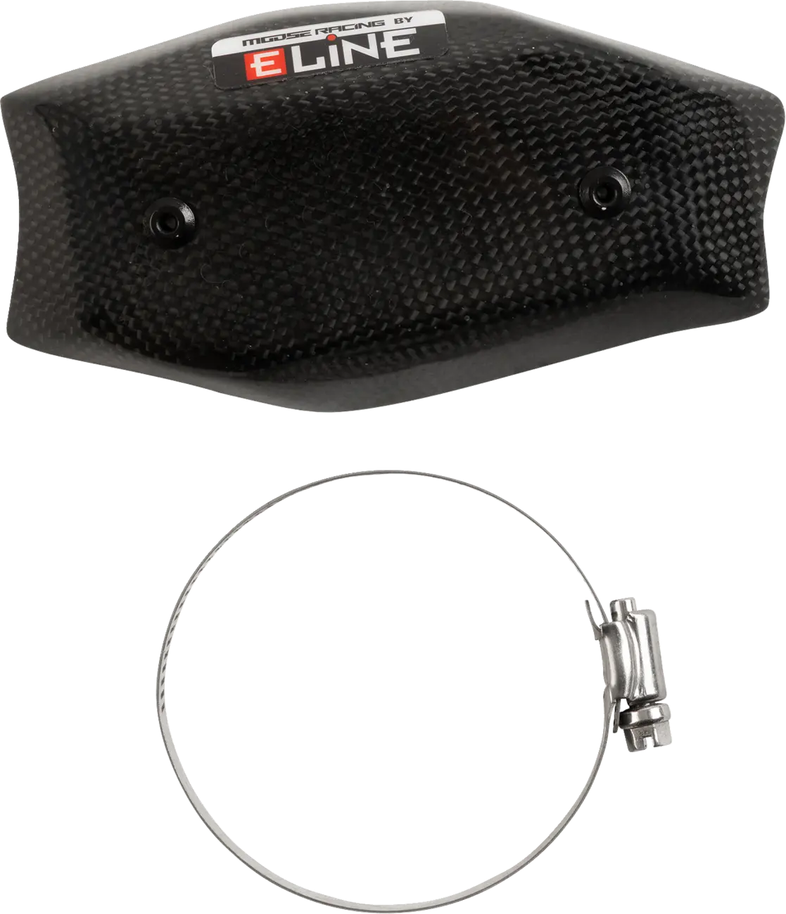 Moose Offroad Heat Shield Carbon Fiber Udstødning Beskyttelse