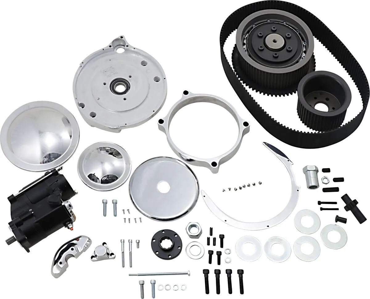 Belt Drives Ltd. 3" Shorty Belt Drive Kit with Starter