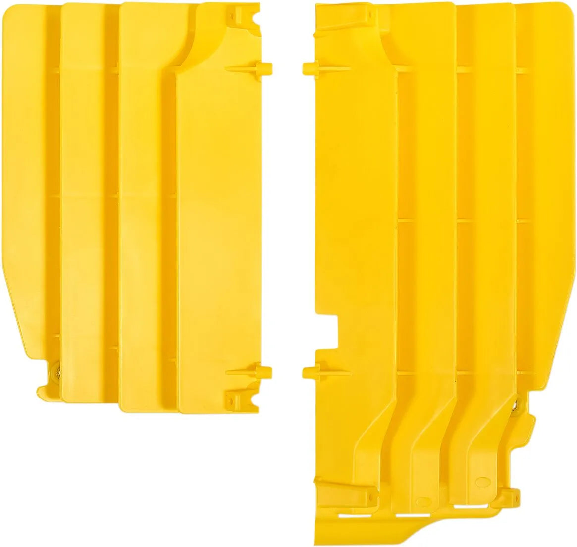 Polisport Radiator Guards For Suzuki - Yellow