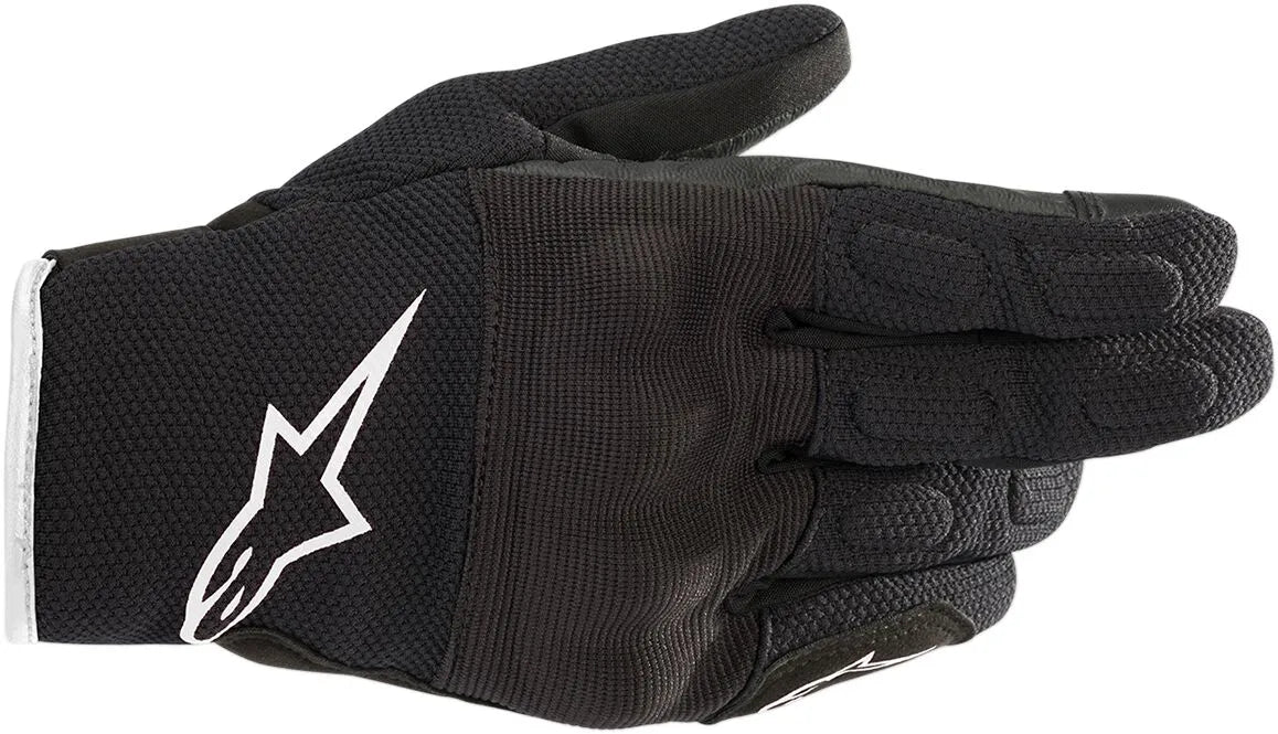 Alpinestars Stella S-max Drystar Women's Motorcycle Gloves - Black/White