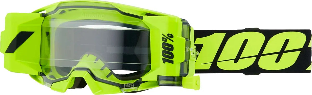 100% ARmatic Forecast Goggle Yellow Clear