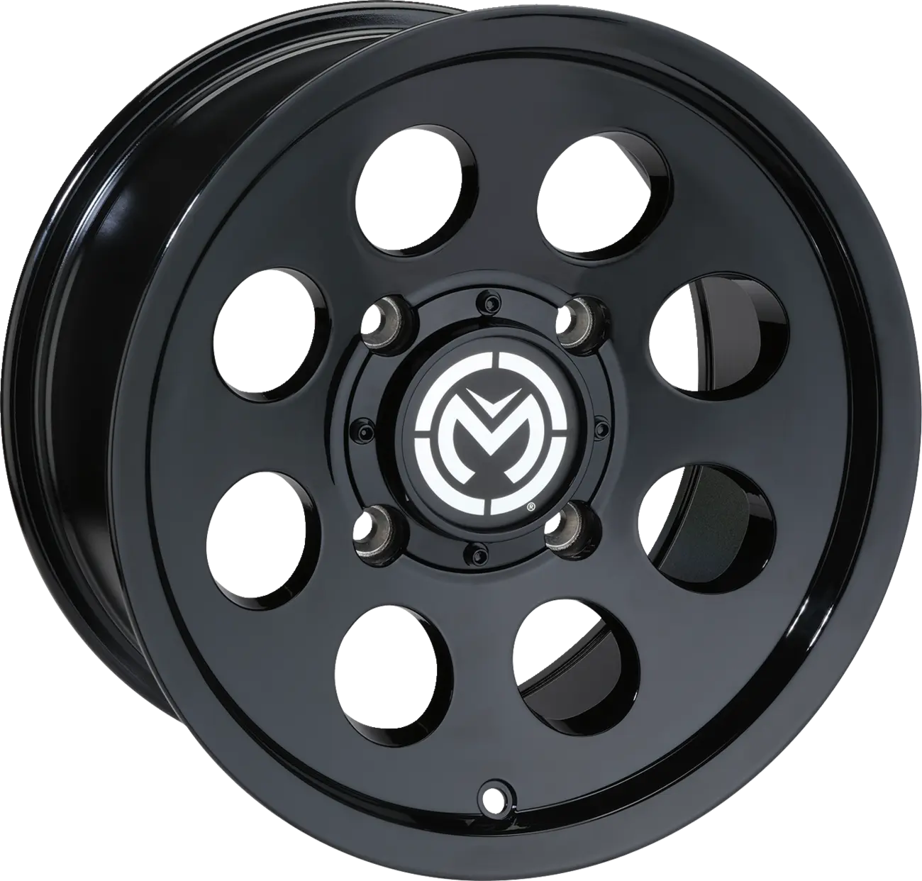 Moose Offroad 12" Black Gloss Aluminum Wheel