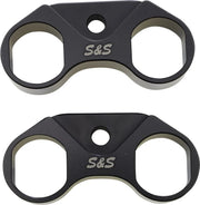 S&s Cycle Tappet Cuffs - Black Anodized