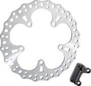 Arlen Ness Jagged Flydende Bremse Rotor - 13" Rustfrit Stål - Front