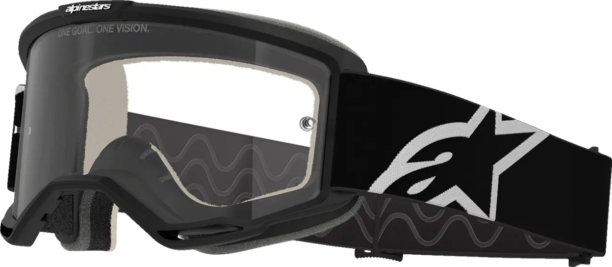 Alpinestars Vision 5 Corp Goggle Black Clear