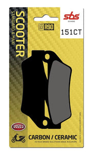 Sbs Ct Scooter Carbon Tech Organic Bremseklodser