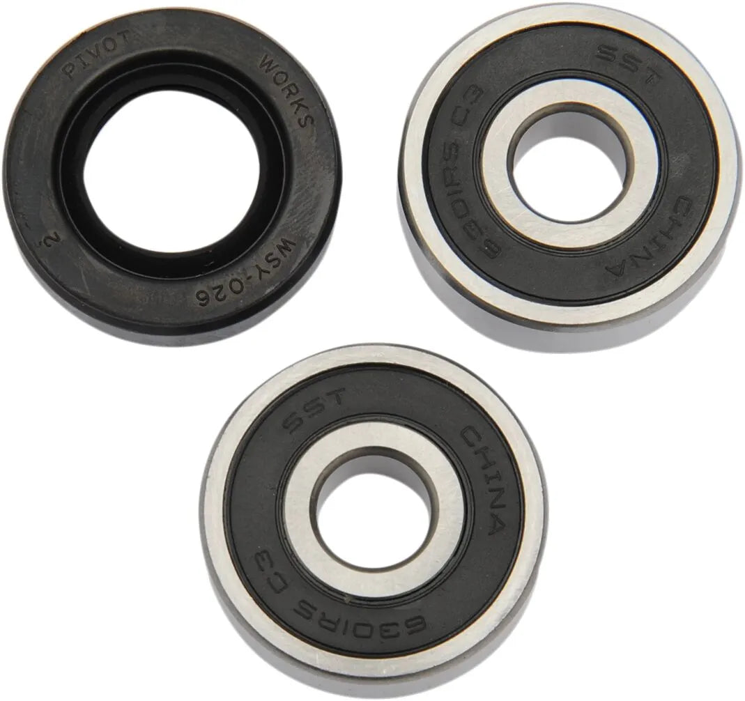 PIVOT WORKS Wheel Bearing and Seal Kit for Rear