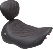 Mustang Wide Tripper Solo Seat - For Harley Davidson