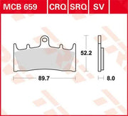 Trw Sv Series Sintrede Bremseklodser - Foran