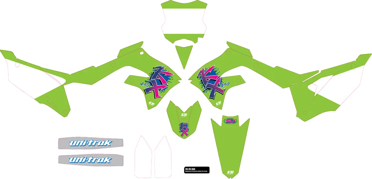 D'cor Visuals Complete Graphics Kit For Kx