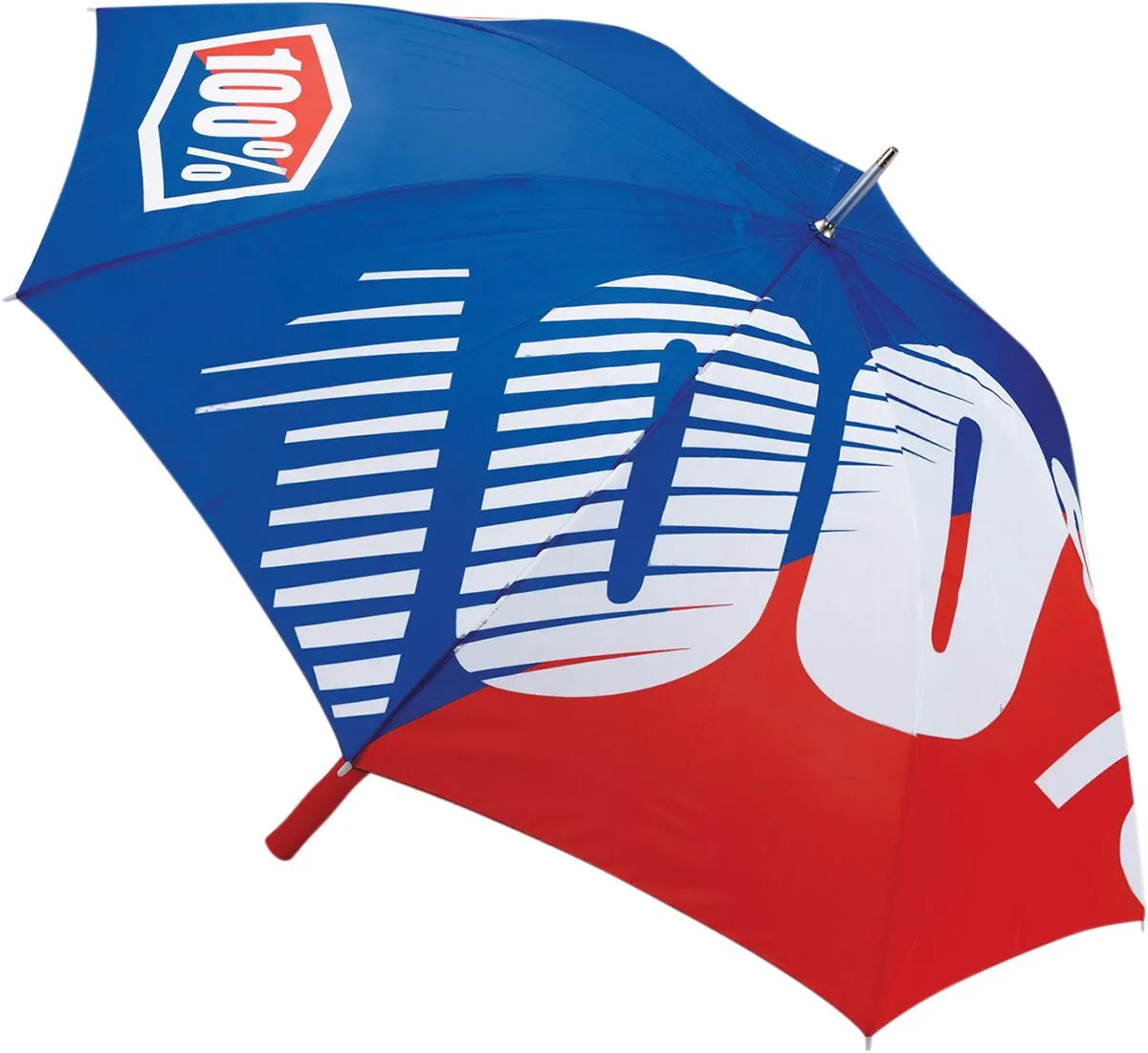 100% Official Umbrella Black/Red 46" Open Diameter