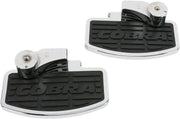 Cobra Classic Floorboard Kit - Chrome/black