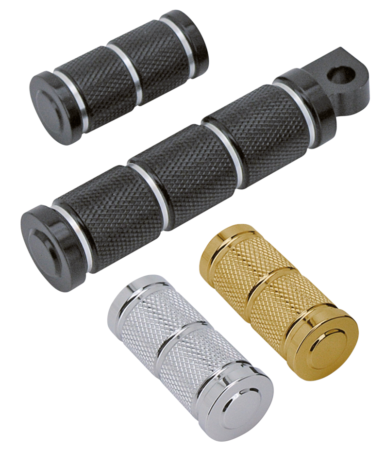 Zodiac Retro Style Knurled Billet Aluminum Foot & Shifter Pegs – Foot Control