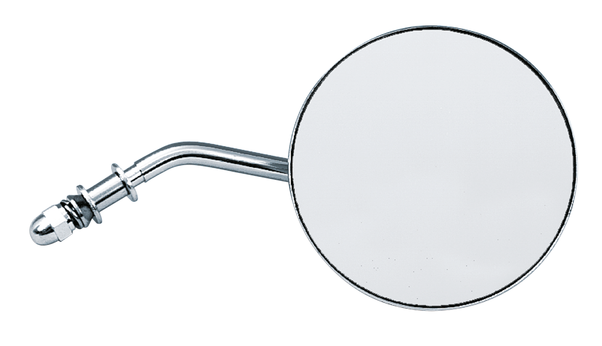 Zodiac Late Style 4" Round Mirror – Handlebar