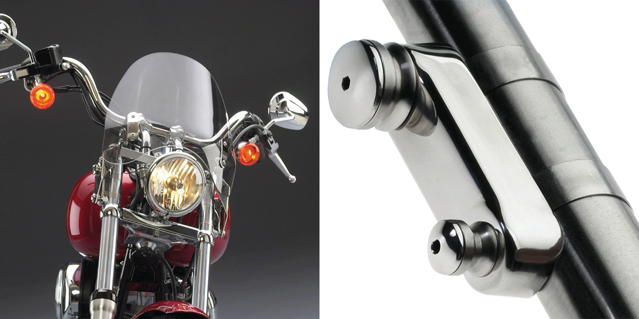 National Cycle Switchblade Deflector Quick-Release Windshields