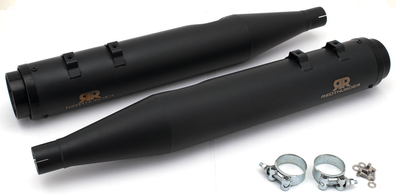 Redthunder Slip-On Mufflers for Touring – Exhaust