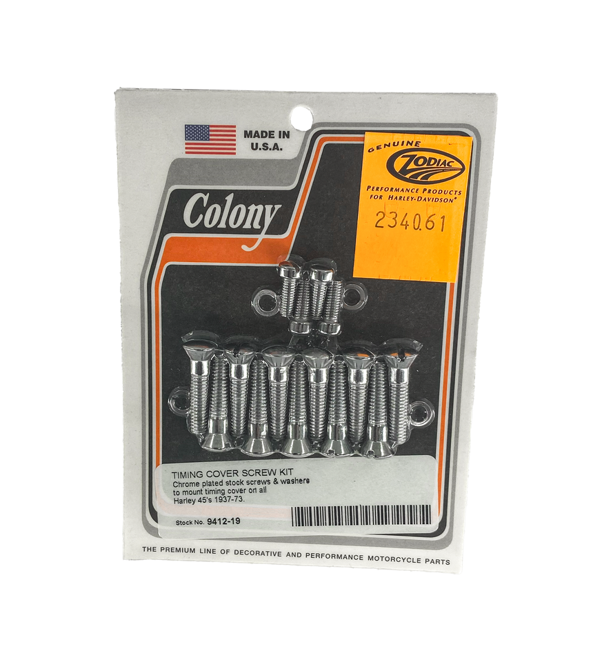 Colony Gear Case Cover, Fittings & Gears 45CI & Flathead – Engine