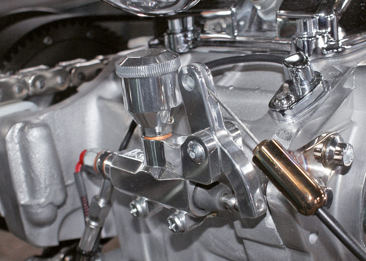 Kustom Tech Mini Rear Brake Master Cylinder – Foot Control