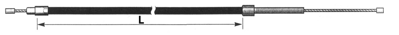 Zodiac C12 - Clutch Cable 1971-1985 Sportster – Control Cables & Hydraulic Lines