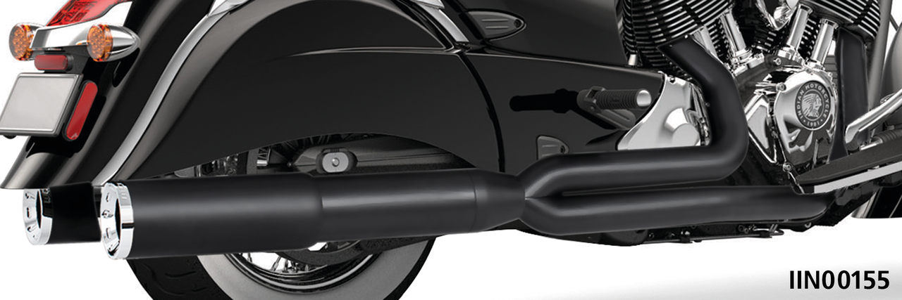 Freedom Performance Exhaust Union 2-INTO-1 for Indian Power Plus & Thunderstroke