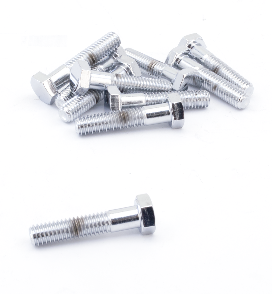 Midwest Acorn Nut Company Chrome Plated Hex Head Cap Screws Assortment – Hardware