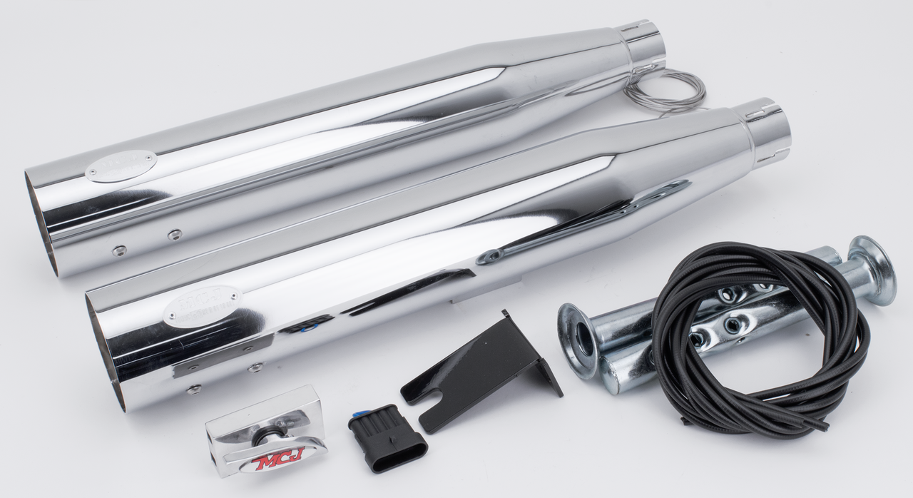Mcj Adjustable Exhausts for Twin Cam Softail