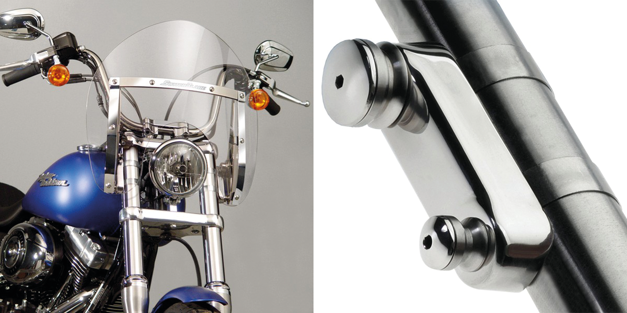 National Cycle Switchblade Shorty Quick-Release Windshields