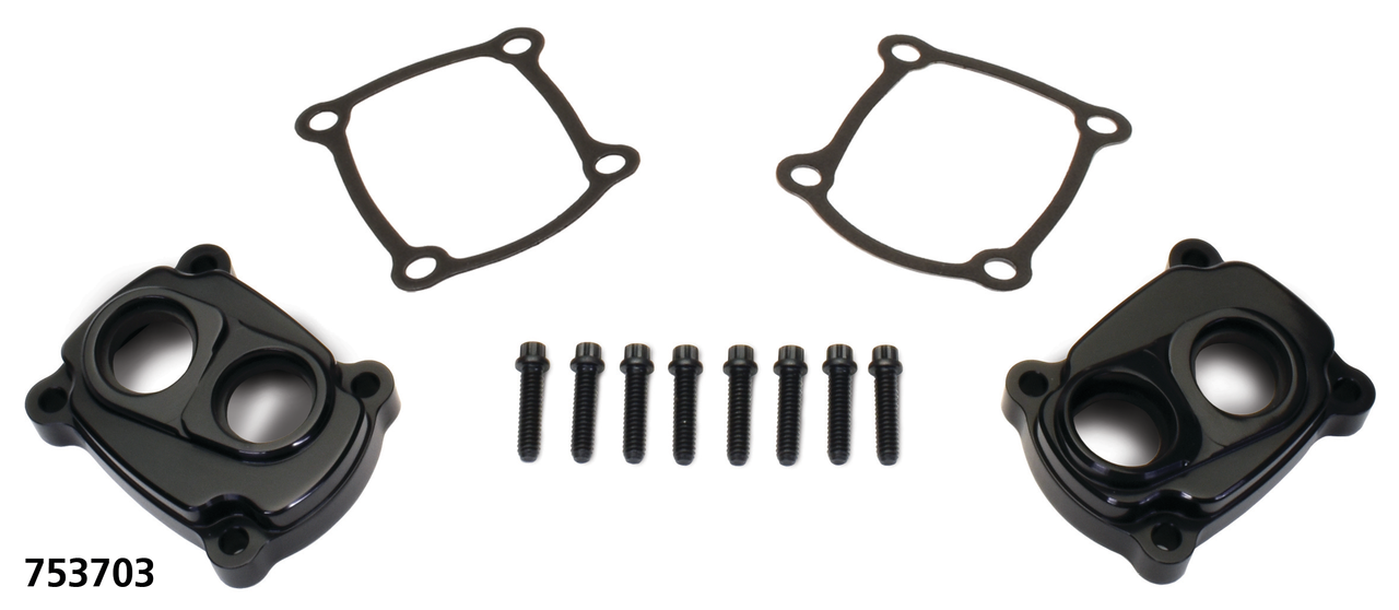 Jims Low Profile Tappet Covers for Milwaukee Eight – Engine