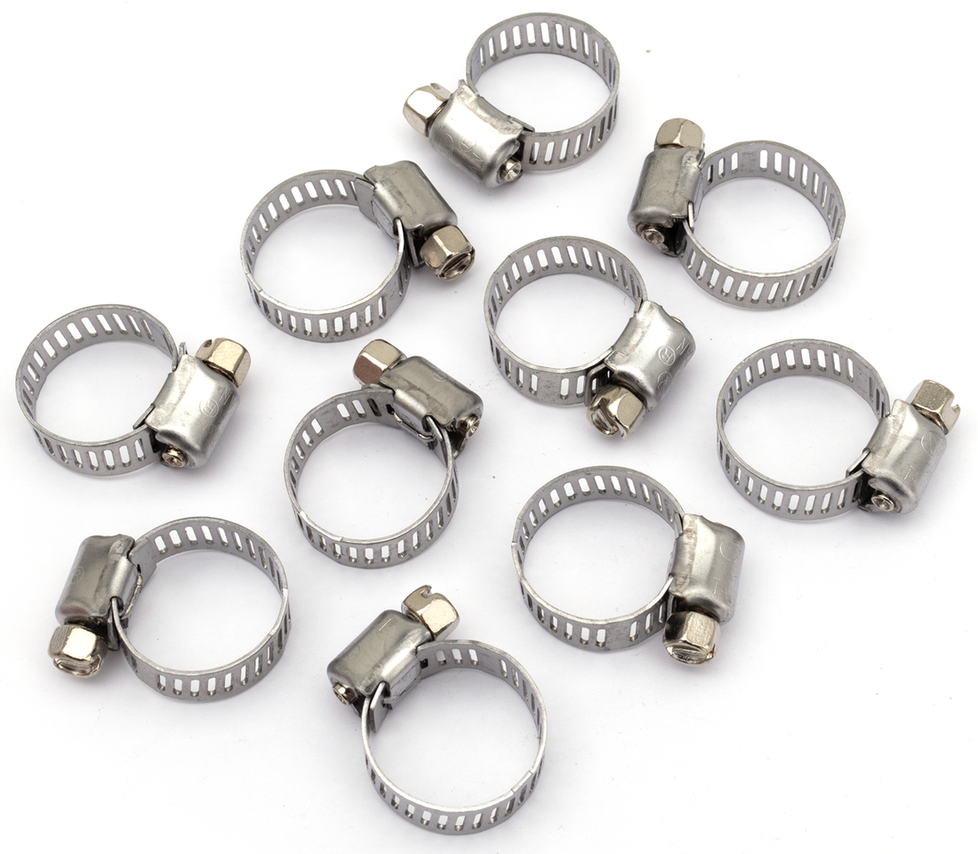 Zodiac Stainless Steel Universal Hose Clamps – Gas- & Oil Tank