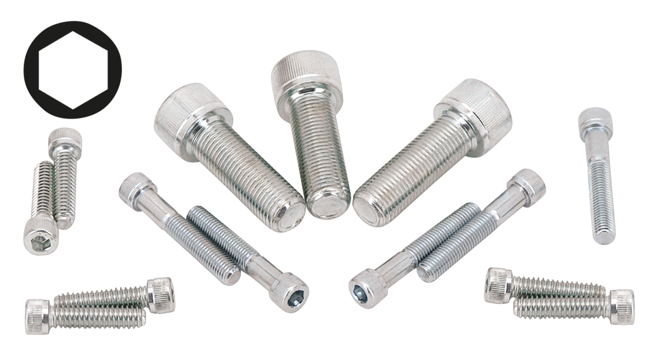 Midwest Acorn Nut Company Chrome Plated Allen Head Screws Assortment – Hardware