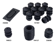 Zodiac Rear Brake Master Cylinder Cap & Dust Seals – Foot Control