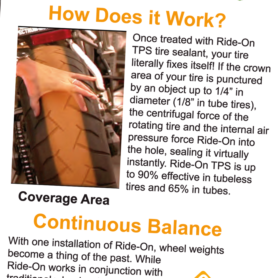 Ride-On Tire Protection & Balancing System – Tools & Chemicals