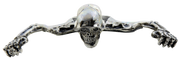 V-Twin Skulled Headlamp Visor Ornament – Electric & Light