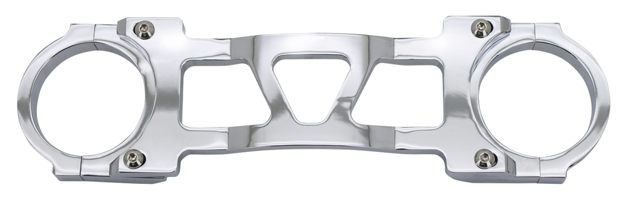 Zodiac Chrome Fork Brace for Wide Glide Forks – Front Forks
