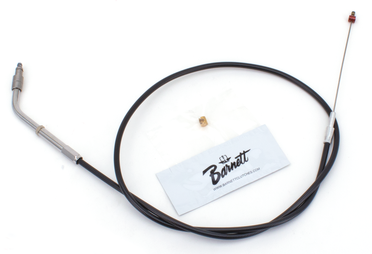 Barnett Clutches & Cables T04 - Throttle & Idle Cable 1996-2015 Softail, 1996-2017 Dyna, 1996-2001 Carburetor Equipped Touring & 2007 to Present Sportster – Control Cables & Hydraulic Lines