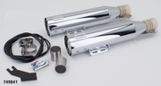 Mcj Adjustable Mufflers for Milwaukee Eight Softail – Exhaust