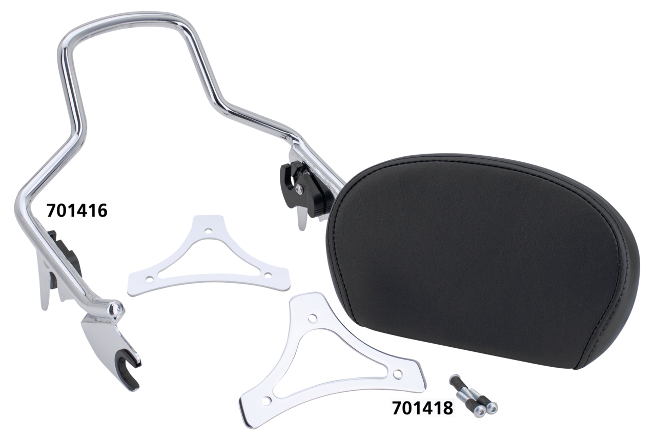 V-Twin Detachable Sissy Bars for Touring – Seat