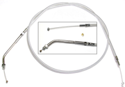 Magnum Shielding T02 - Throttle & Idle Cable 1981-1989 Big Twin & 1981-1985 Sportster – Control Cables & Hydraulic Lines