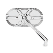 Arlen Ness Caged Series Forged Billet Mirrors – Handlebar