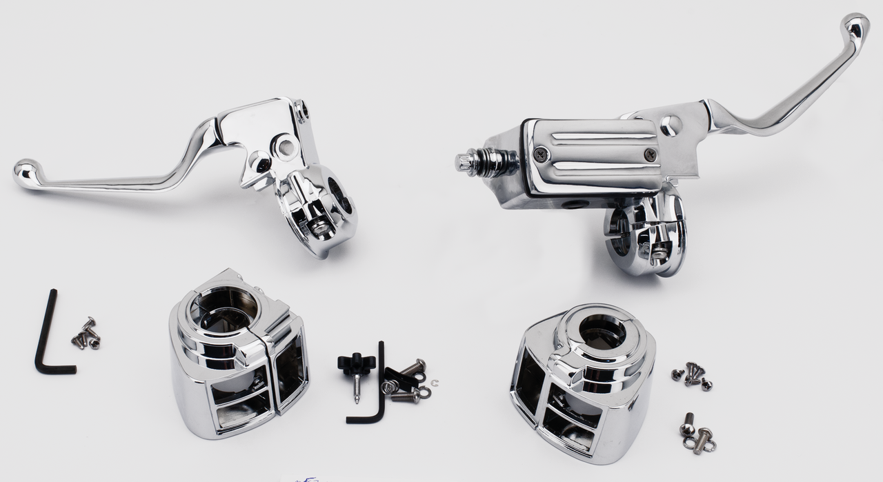 Zodiac Chrome Handlebar Controls for 1982-1995 Models