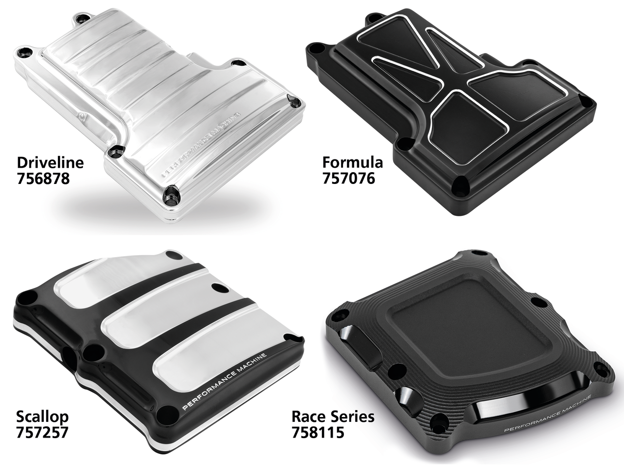 Performance Machine Pm Transmission Top Covers