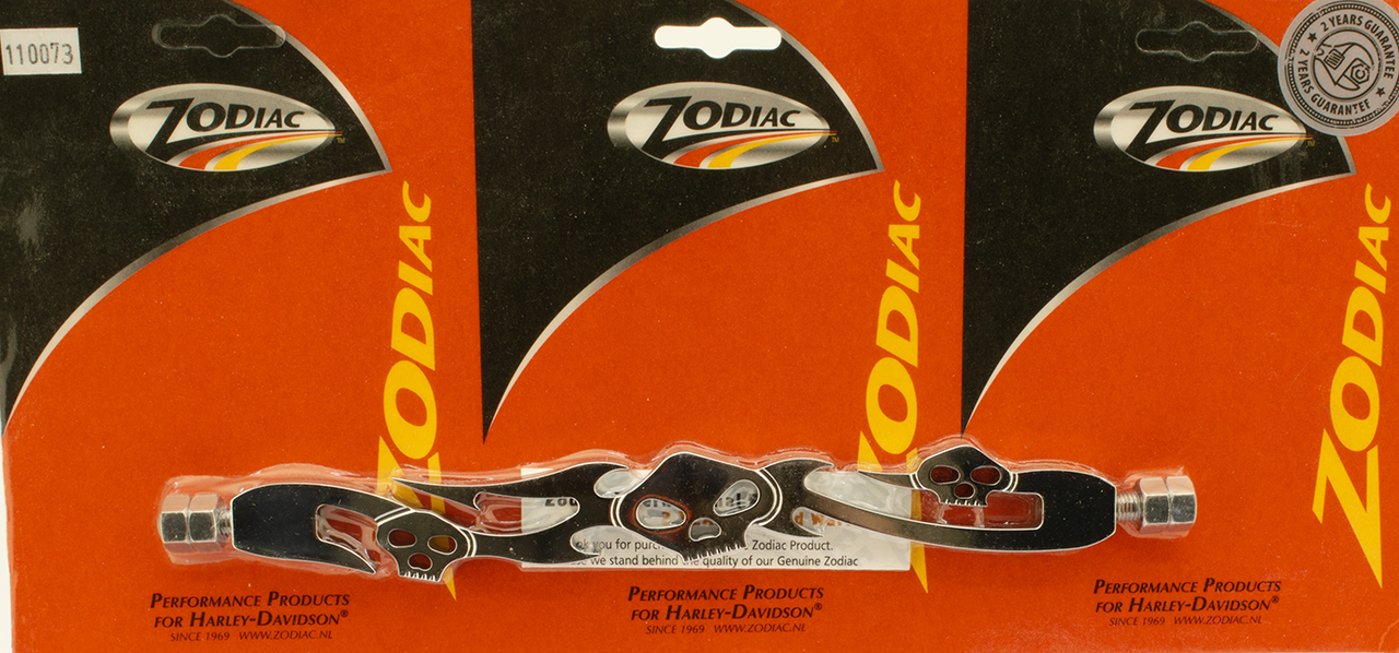 Zodiac Billet Chrome Custom Shifter Rods – Foot Control