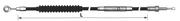 Barnett Clutches & Cables C08 - Clutch Cable 1987-1994 FXR – Control Cables & Hydraulic Lines