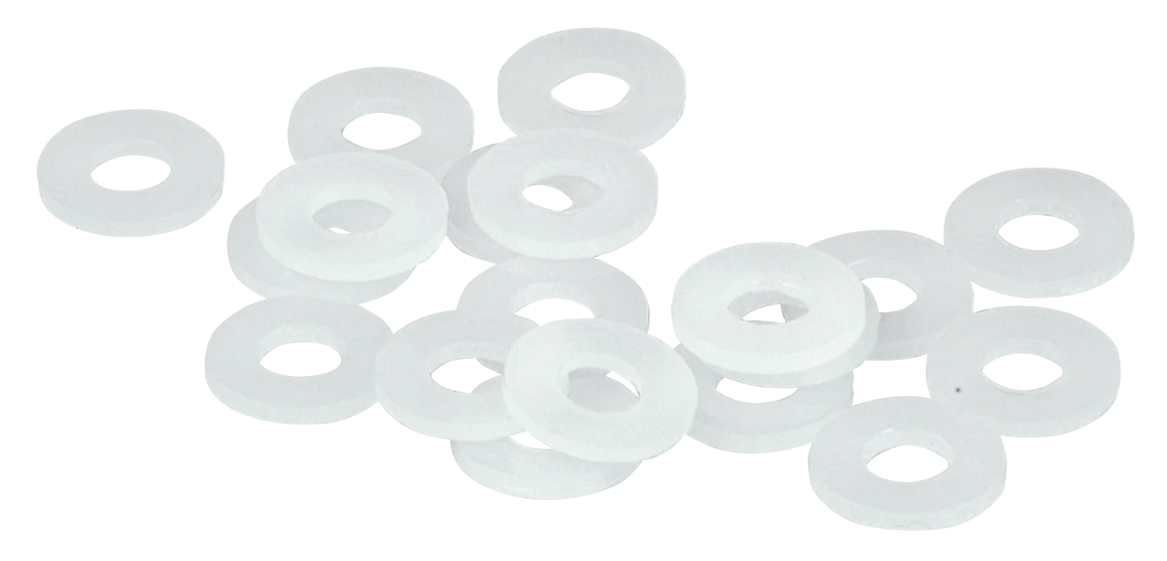 James Gaskets Nylon Washers for 1/4" Screws – Seat