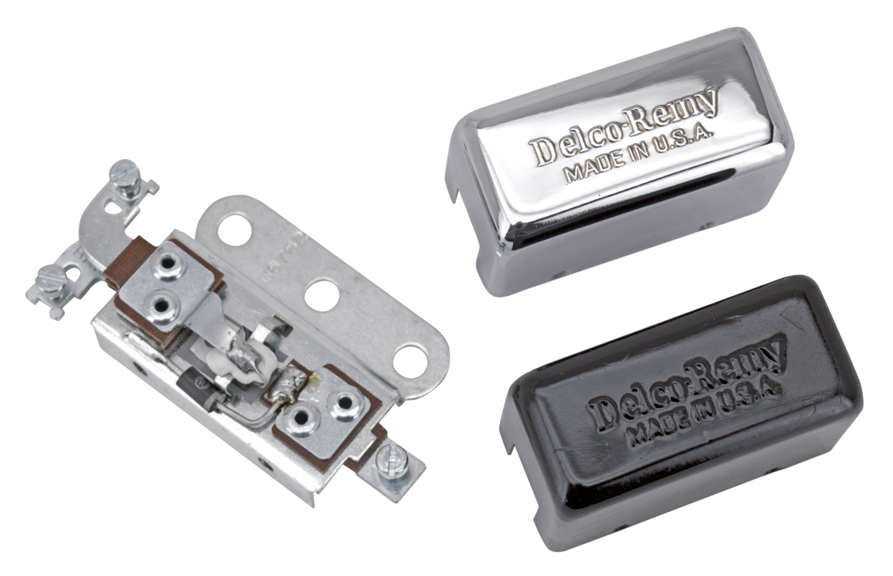 Samwel Supplies Idiot Light Relay & Cover for 45CI and Early Big Twin – Engine Electrics